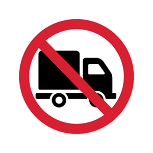 Ограничение въезда для грузового автотранспорта