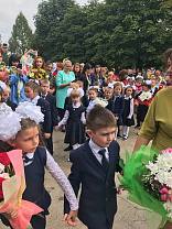 1 сентября в школе поселка Сосновый