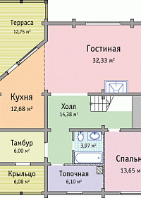 План первого этажа